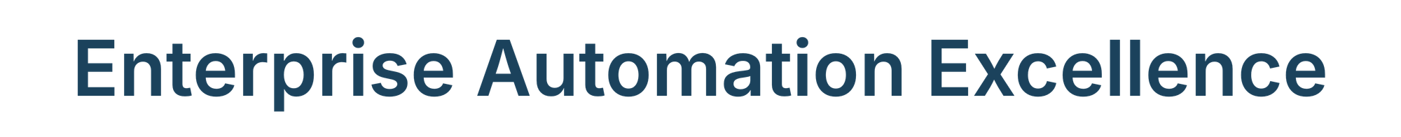 Enterprise Infrastructure & Operations Strategies