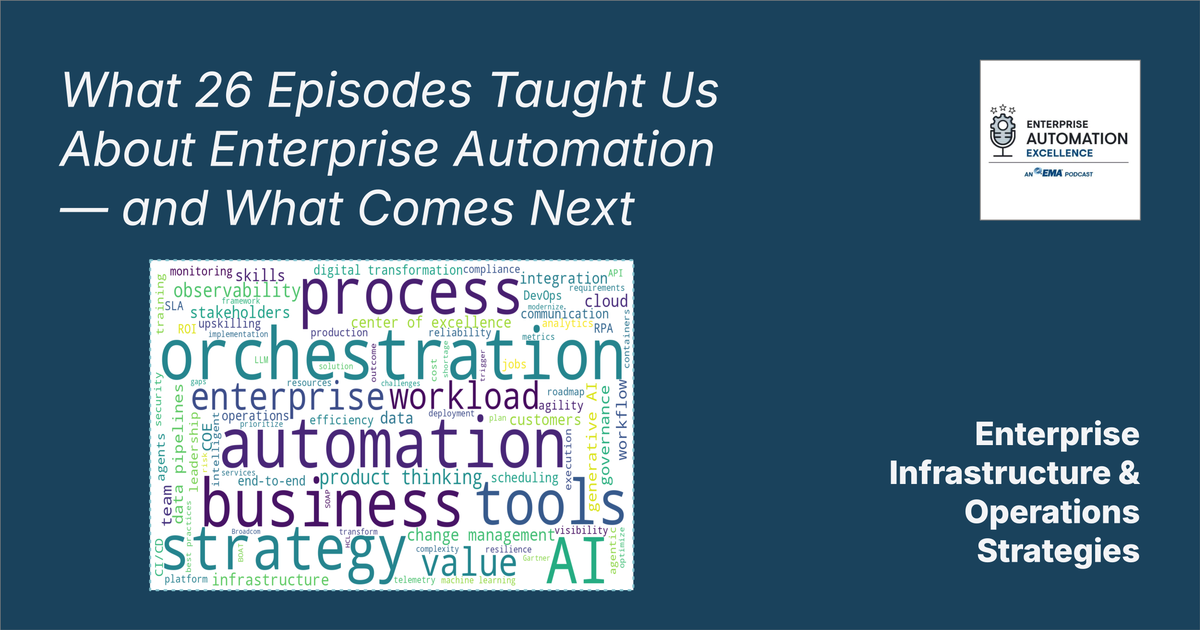 EAE Retrospective: 26 Episodes, 5 Themes, and What's Next